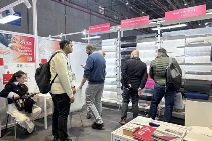 Jiaxing Ruibai Textile Interlining Co., Ltd. เข้าร่วมงาน Intertextile China International Textile Fabrics and Accessories Fair